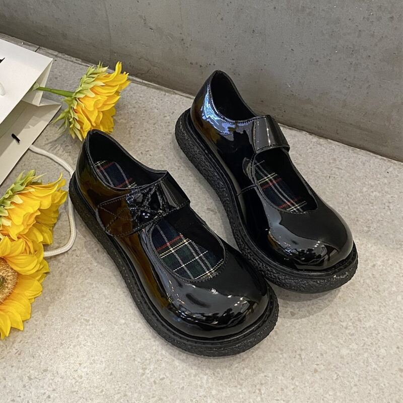 

Wide Fit Mary Jane Flats, Black