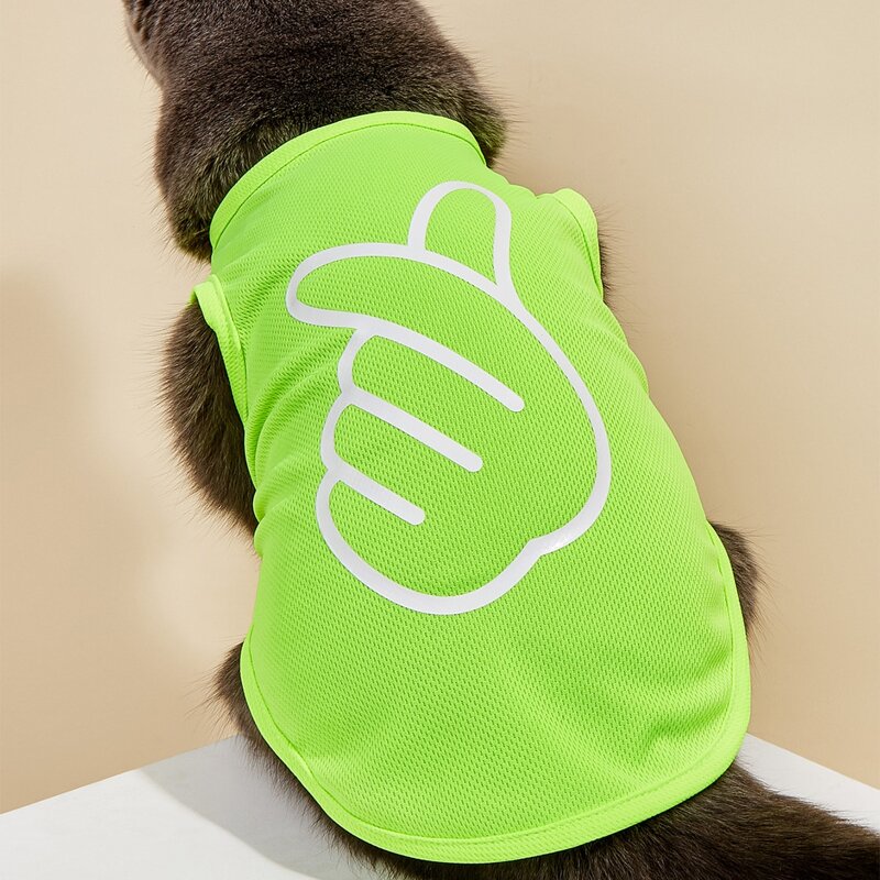 

Gesture Print Pet Tank, Neon