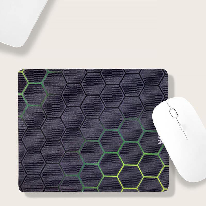 

Geometric Pattern Mouse Pad, Multicolor