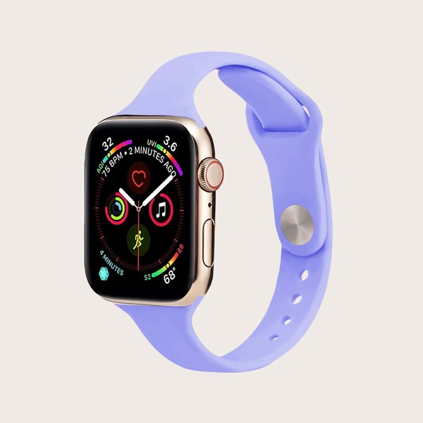 

Силиконовый ремешок для Apple Watch, Сиреневый фиолетовый