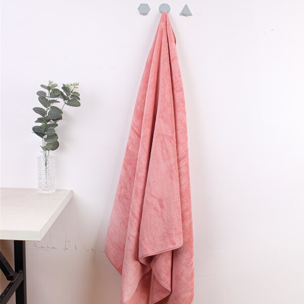 

Plain Bath Towel, Pink