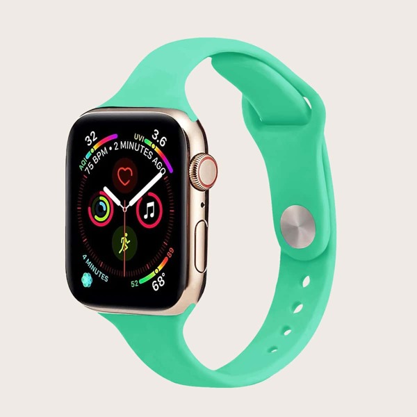 

Silicone Apple Watchband, Green