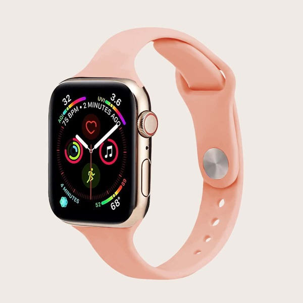 

Silicone Apple Watchband, Rusty rose