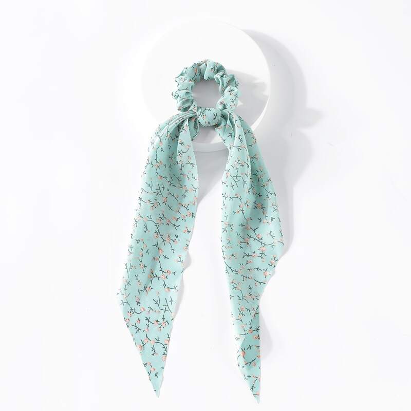 

Ditsy Floral Pattern Scrunchie Scarf, Multicolor