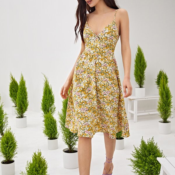 

Ditsy Floral Cami Dress, Multicolor