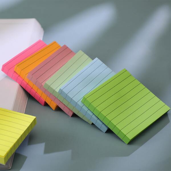 

1pc Random Color Sticky Note, Multicolor