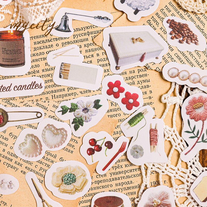 

40pcs Random Mixed Pattern Sticker, Multicolor