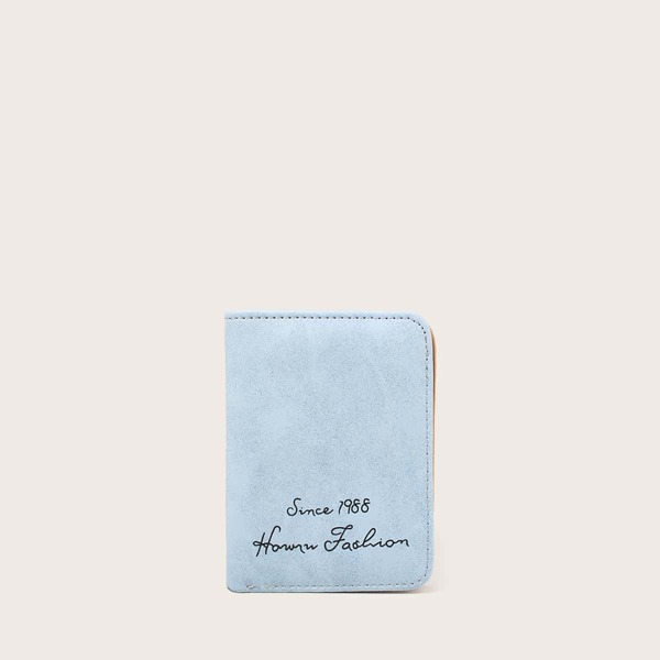 

Letter Graphic Small Purse, Blue