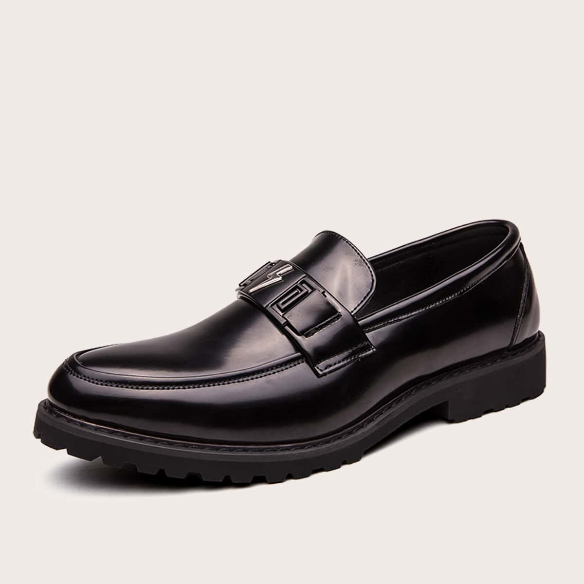 

Guys Slip On Loafers, Black