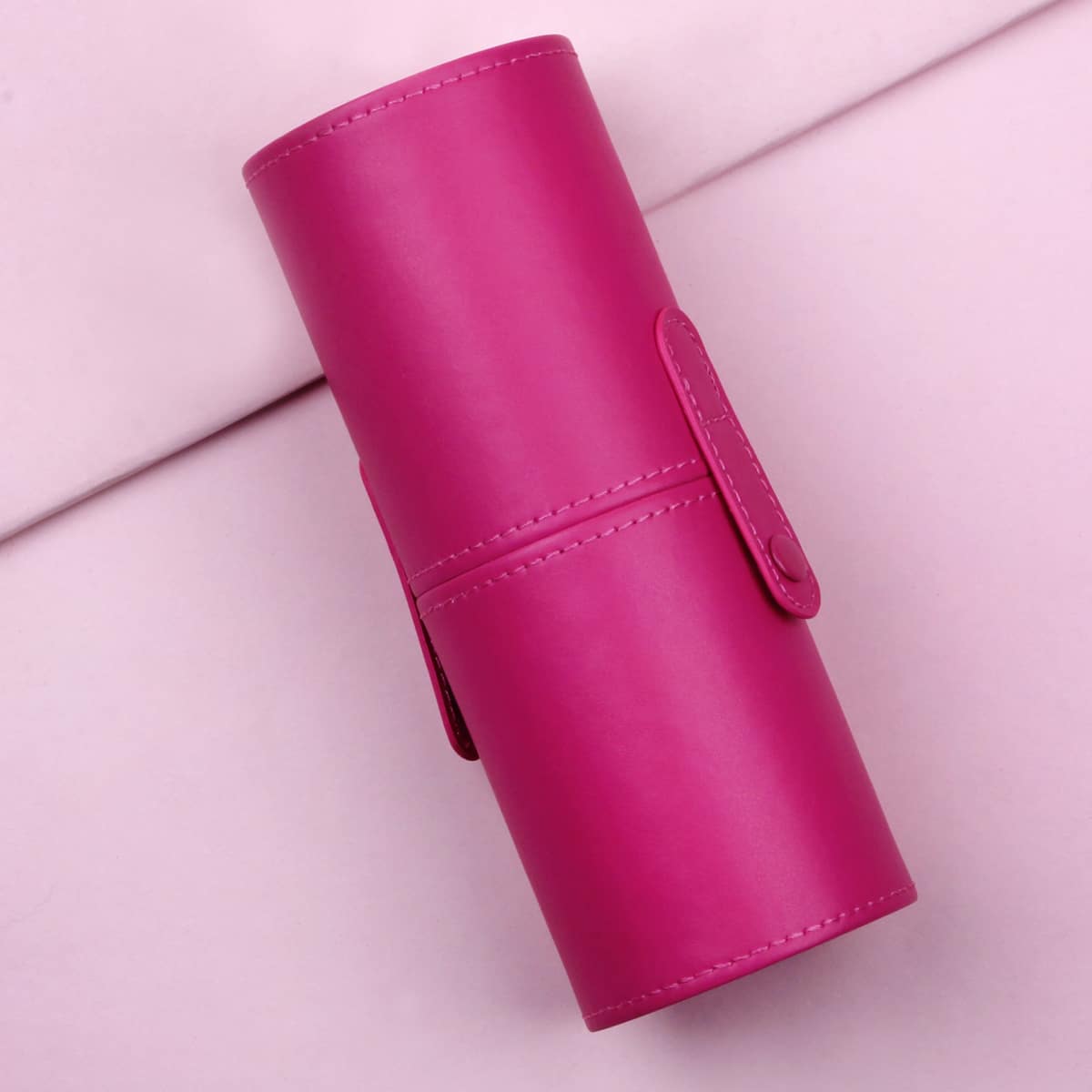 

Makeup Brush Storage Box, Hot pink