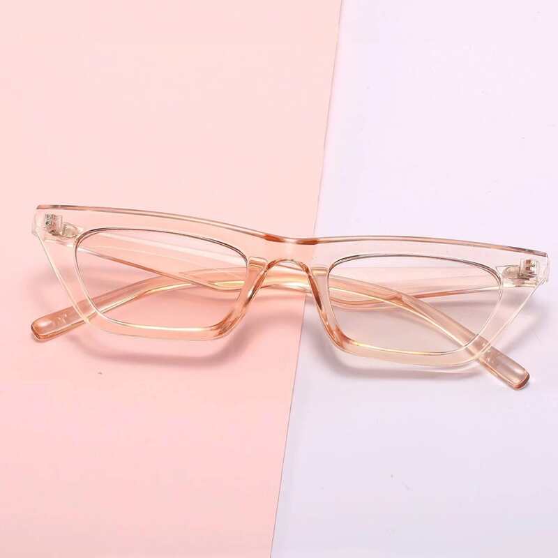 

Cat Eye Transparent Frame Sunglasses