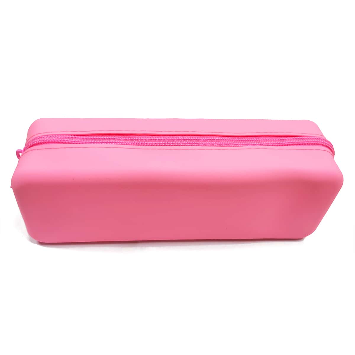 

Plain Silicone Pencil Bag, Pink