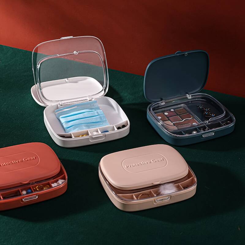 

1pc Random Color Multifunction Storage Box, Multicolor