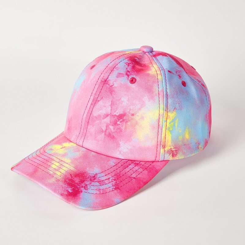 

Tie Dye Baseball Cap, Multicolor