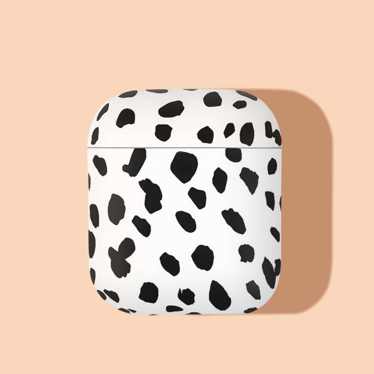 

Dalmatian Print AirPods Case, Black and white