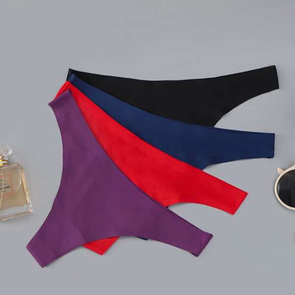 

4pack Seamless Panty Set, Multicolor
