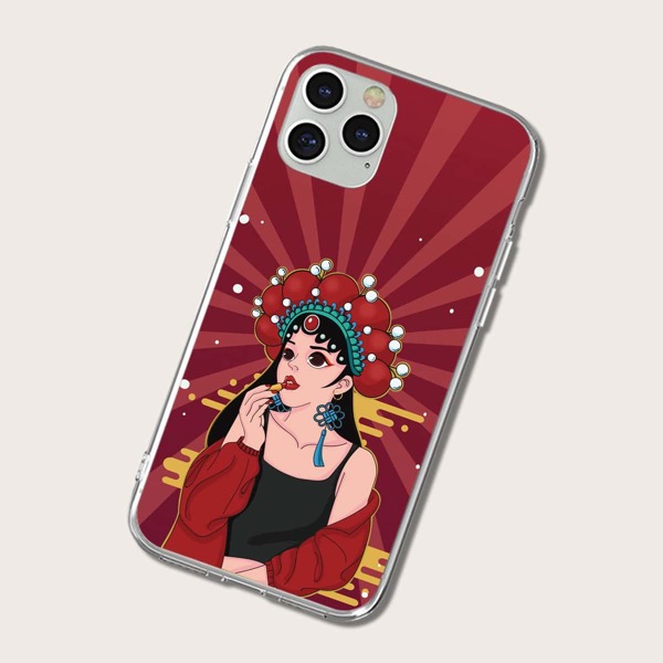 

Figure Graphic iPhone Case, Multicolor