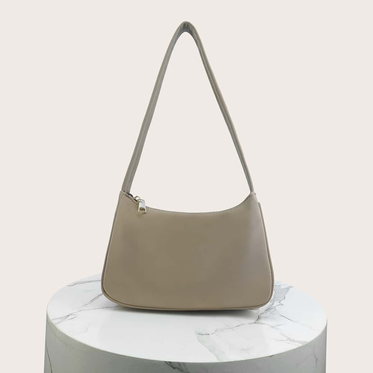 

Minimalist Shoulder Bag, Khaki