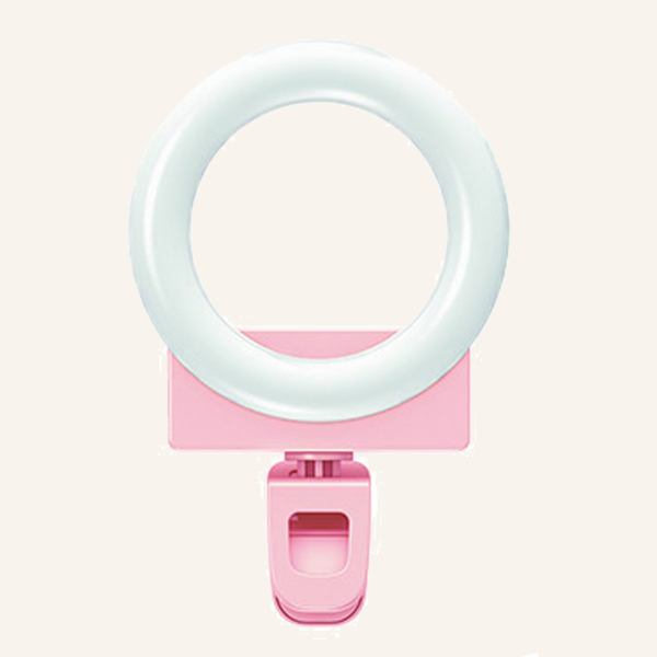 

Round Mobile Phone Fill Light, Pink