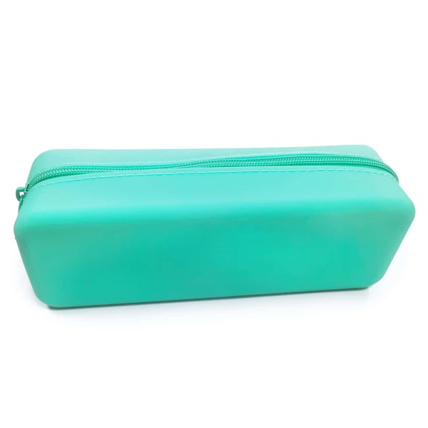 

Plain Minimalist Pencil Case, Green
