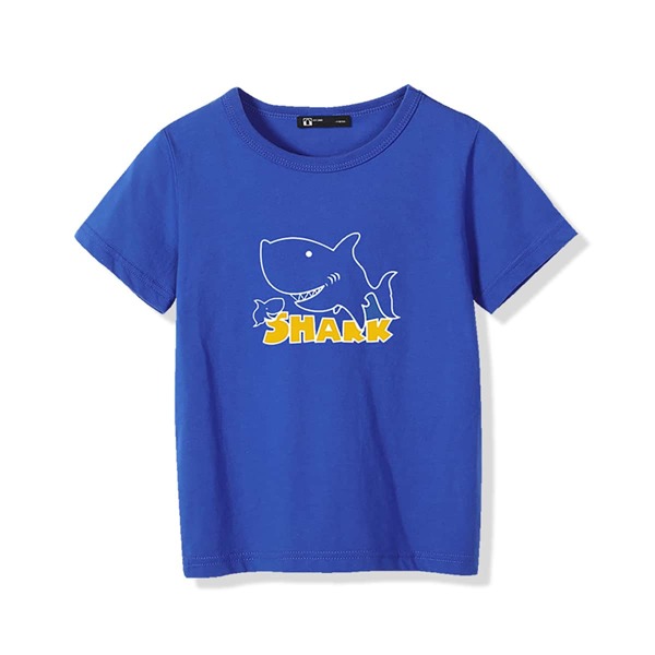 

Boys Letter & Cartoon Graphic Tee, Blue