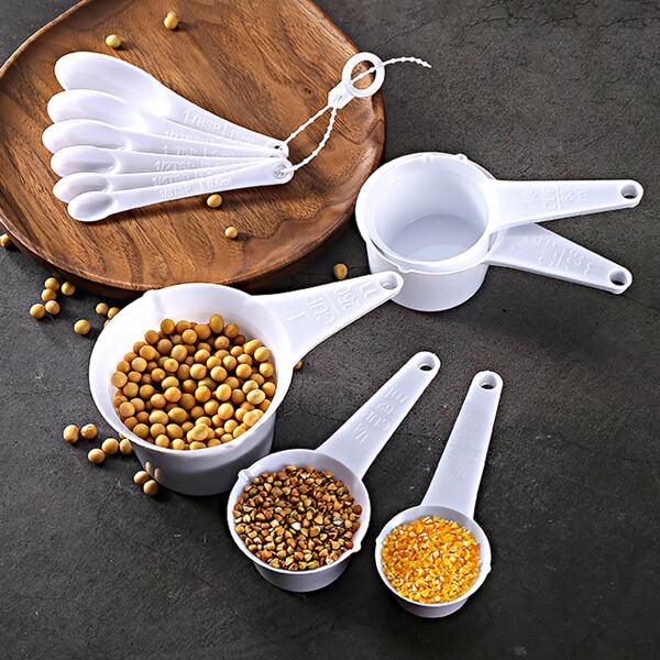 

11pcs Measuring Spoon Set, White