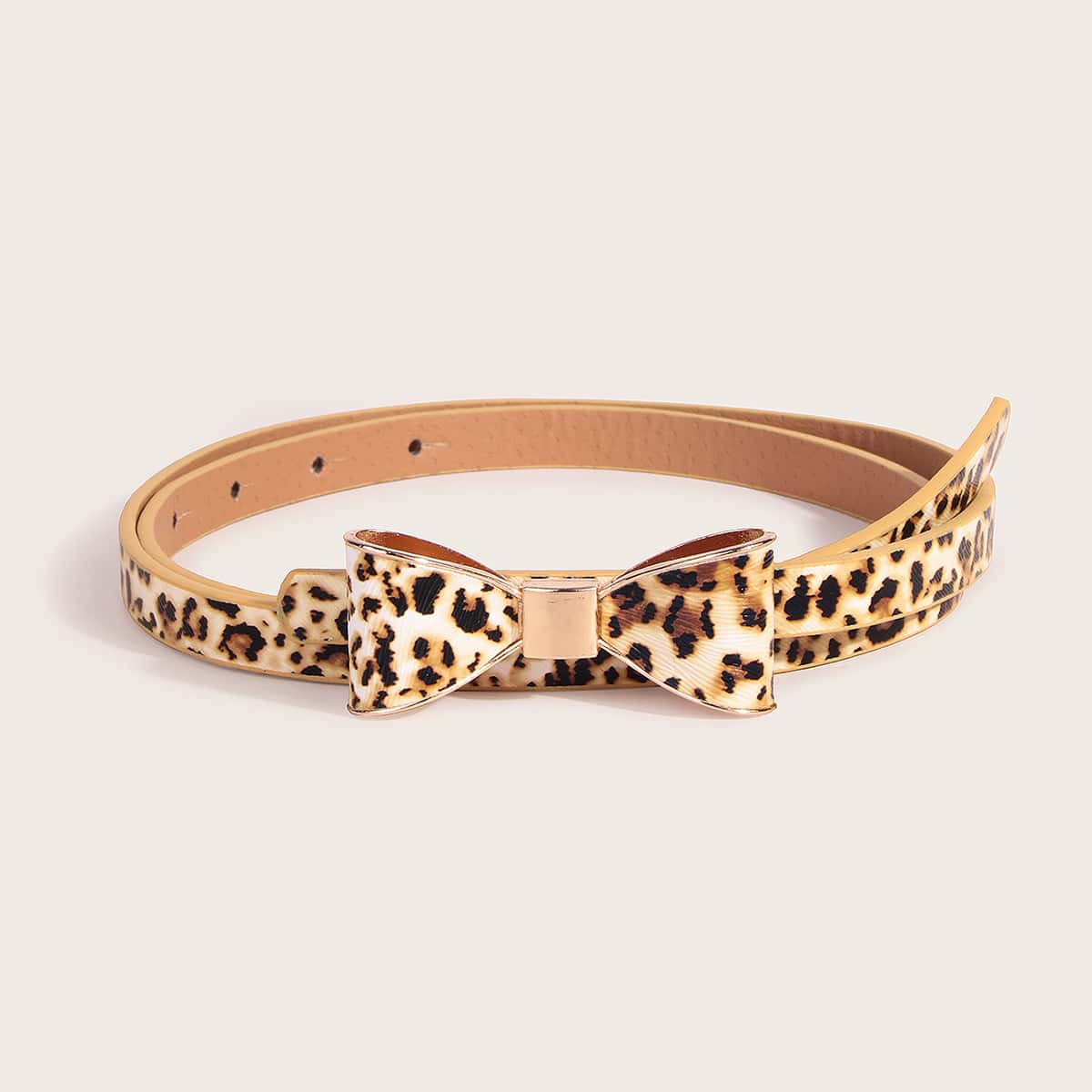 

Bow Buckle Belt, Multicolor