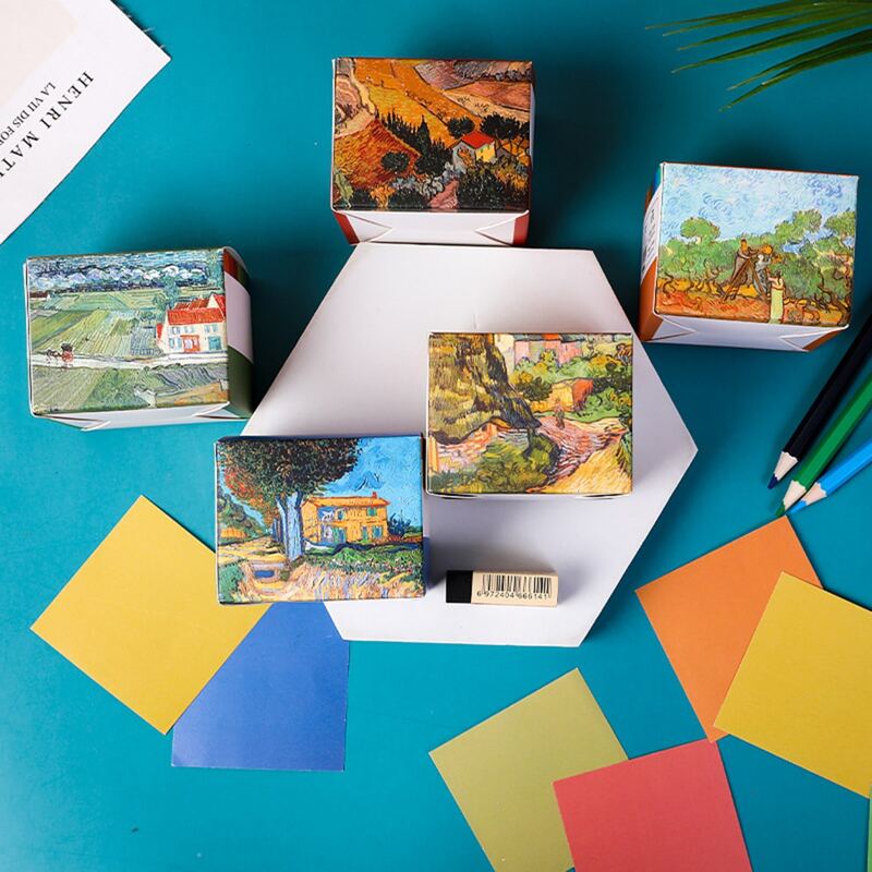 

1box Random Memo Card, Multicolor