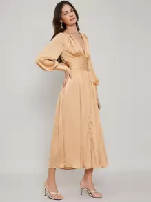 MOTF PREMIUM EMPIRE WAIST FLOWY DRESS