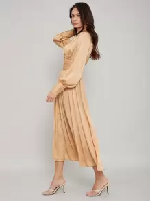 MOTF PREMIUM EMPIRE WAIST FLOWY DRESS
