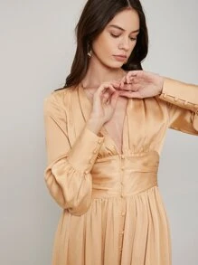 MOTF PREMIUM EMPIRE WAIST FLOWY DRESS