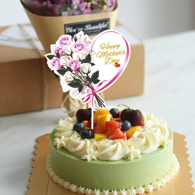 

Mother's Day Decorative Cake Topper, Multicolor