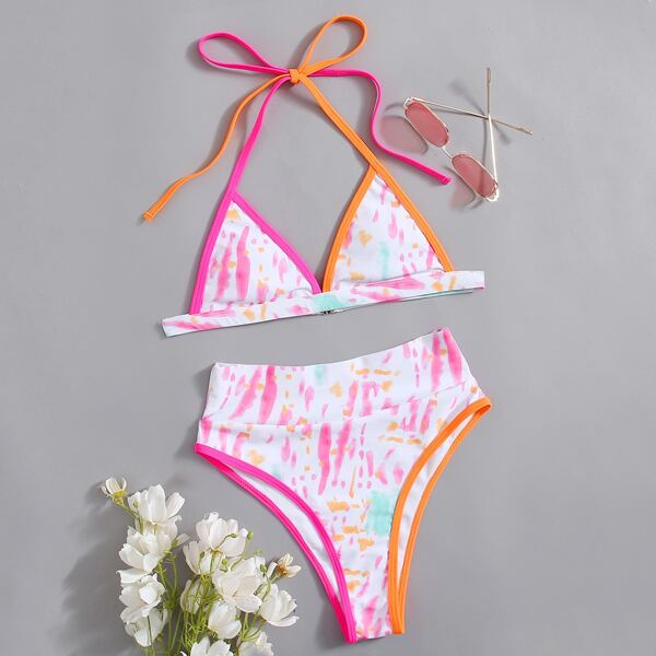 

Контрастная отделка Бикини, Многоцветный