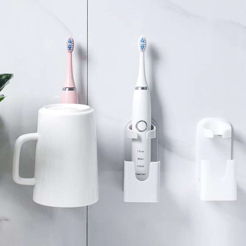 

1pc Random Wall Mounted Electric Toothbrush Holder, Multicolor