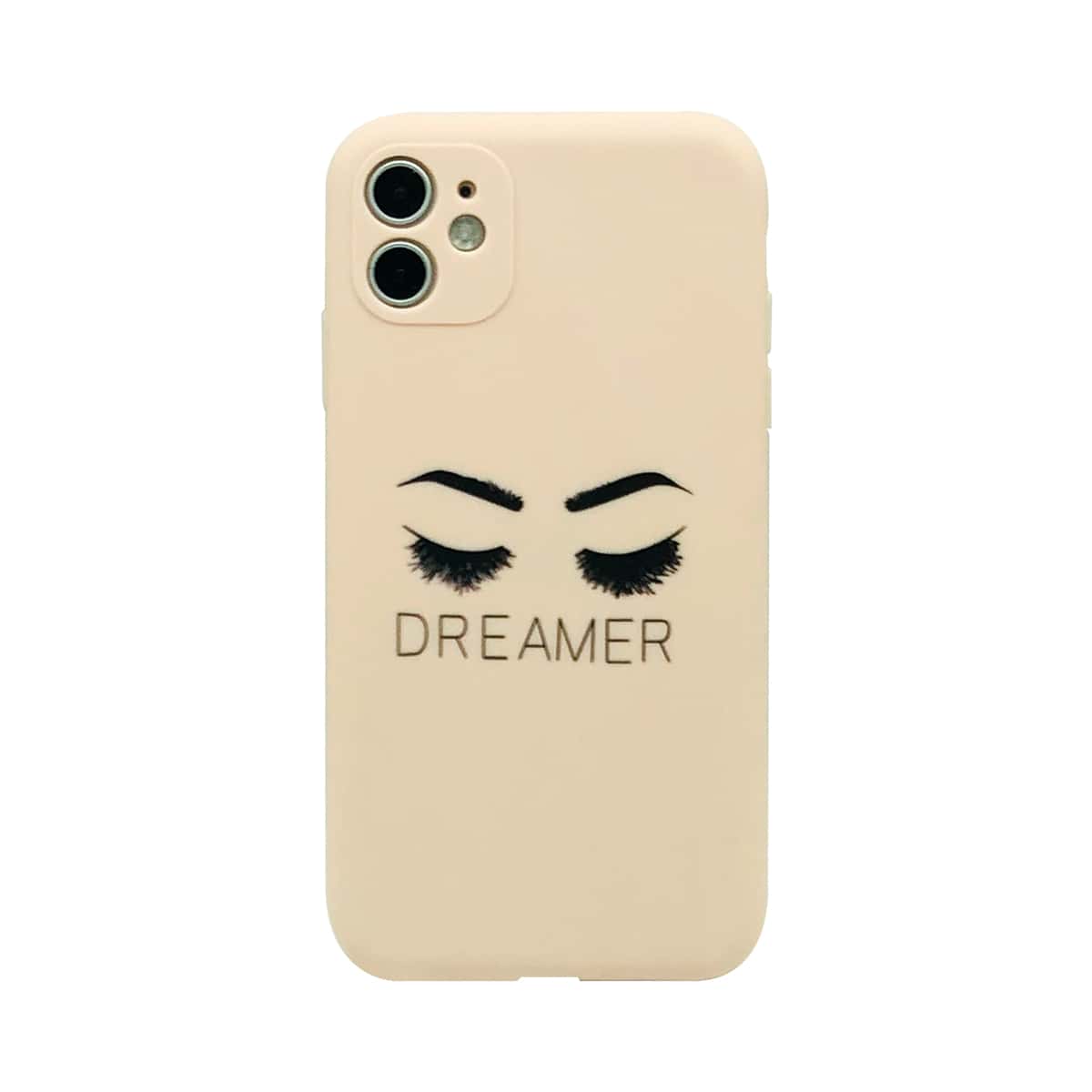

Letter & Figure iPhone Case, Beige