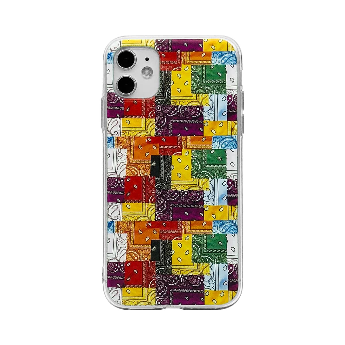 

Colorblock Paisley iPhone Case, Multicolor