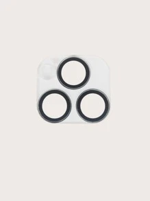 Bảo vệ ống kính máy ảnh 1pc tương thích với iPhone - Trong sáng - Xem 2