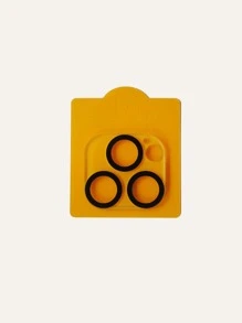 Bảo vệ ống kính máy ảnh 1pc tương thích với iPhone - Trong sáng - Xem 3