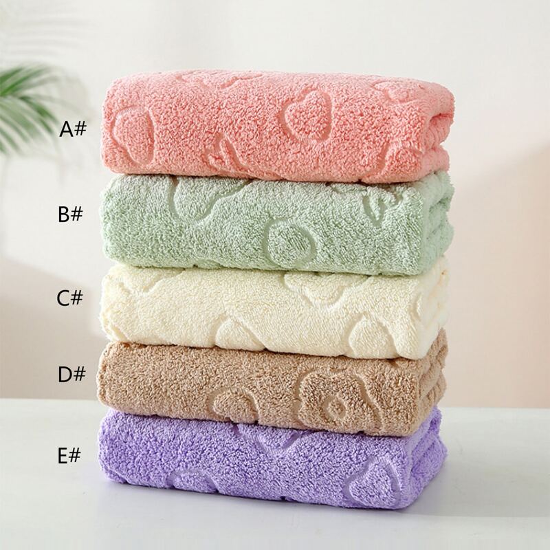

1pc Floral Face Towel, Multicolor