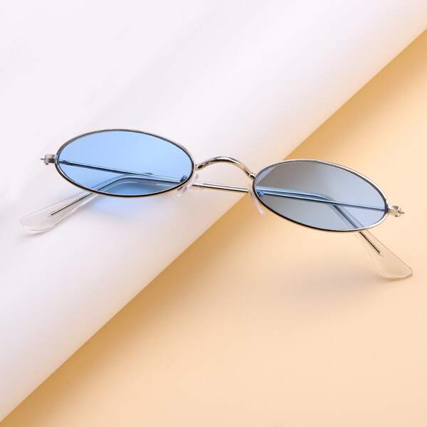 

Oval Metal Frame Sunglasses