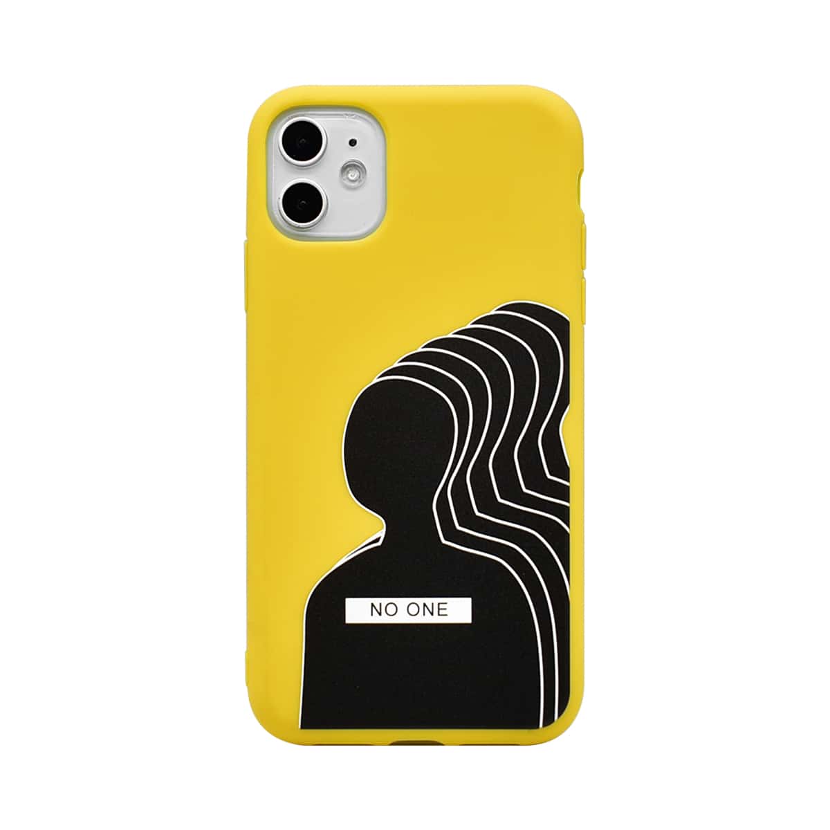 

Figure Pattern iPhone Case, Yellow