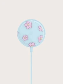 Flower Print Clear Case Compatible With Magsafe