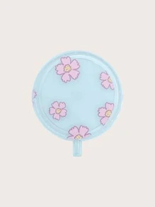 Flower Print Clear Case Compatible With Magsafe