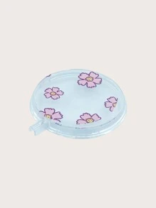 Flower Print Clear Case Compatible With Magsafe
