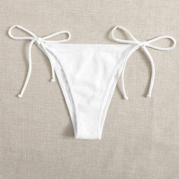 

Tie Side Bikini Panty, White