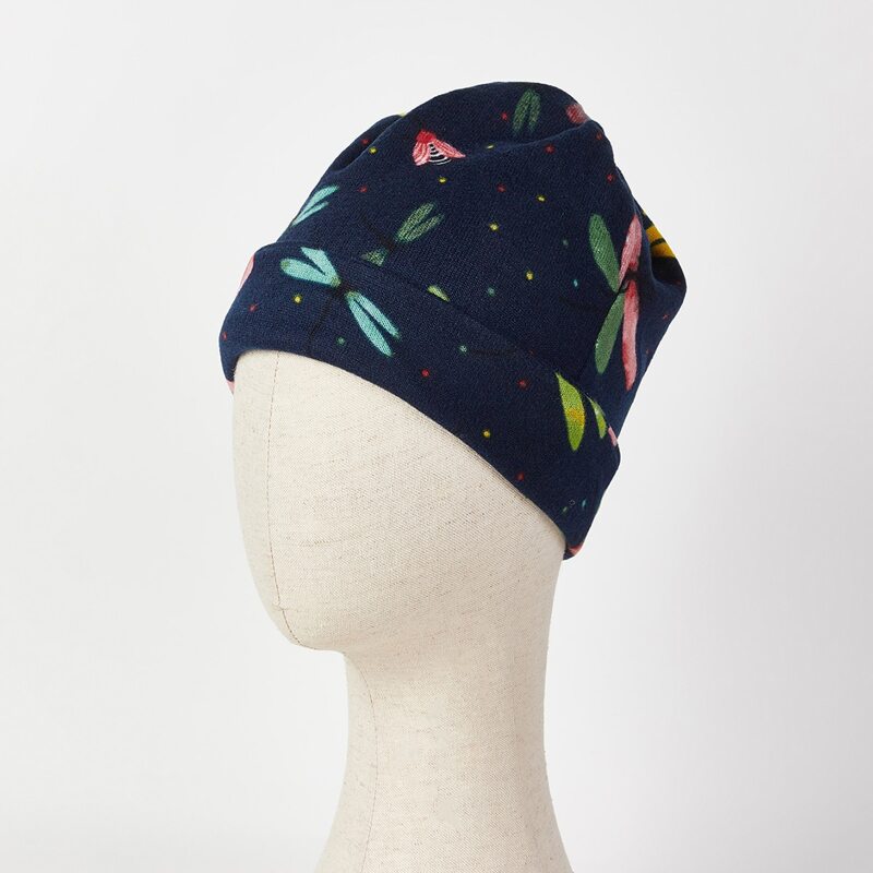 

Animal Pattern Beanie Hat, Multicolor