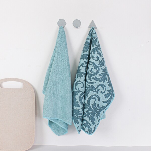 

2pcs Random Dishwashing Rag Set, Multicolor