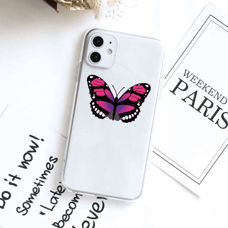

Butterfly Clear iPhone Case