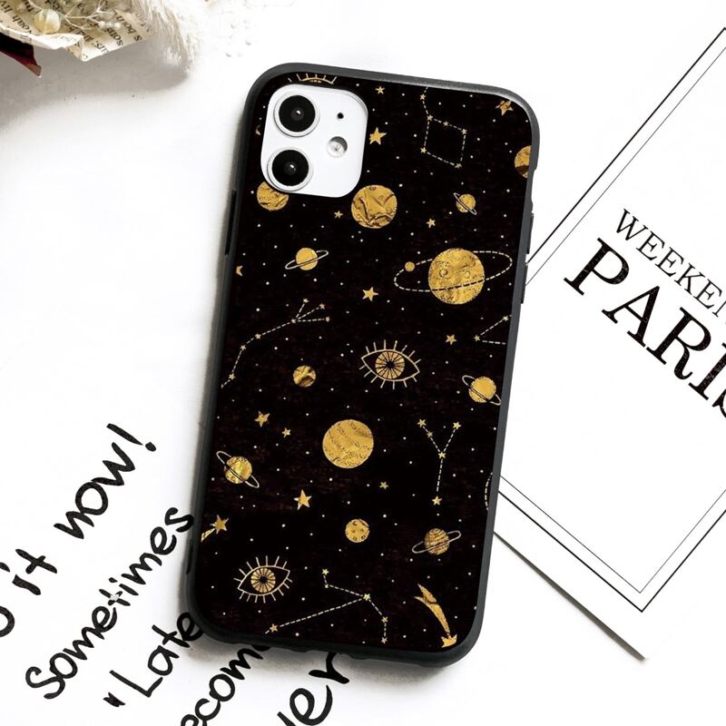 

Galaxy iPhone Case, Black