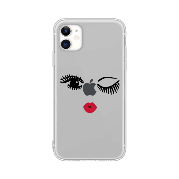 

Eye Print Clear iPhone Case